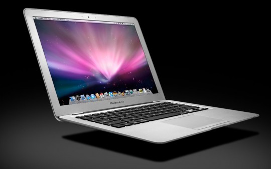 This is a MacBook. Air.