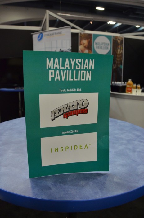 Our meeting table at Malaysian Pavilion.